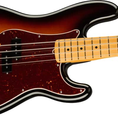 Fender American Professional II Precision Bass Maple Fingerboard, 3-Color Sunburst image 4