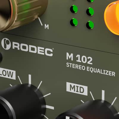 Rodec BUNK 01, Walnut Green - MM Phono Preamp. - Turntable preamp image 6