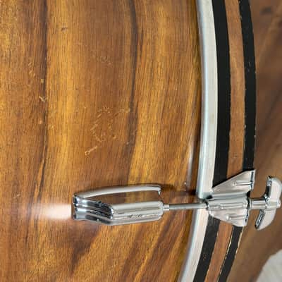 Rogers 24”x 14” Fullerton Era 1970’s Script Badge Bass Drum - KOA Finish image 8