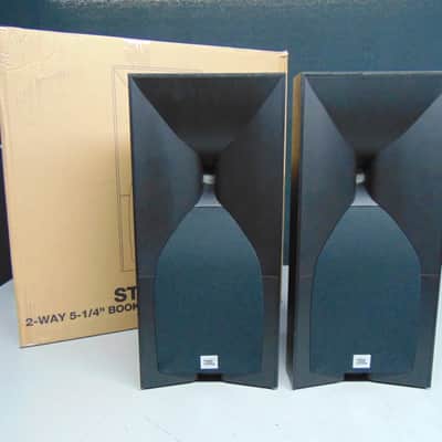 JBL Studio 530 BK 125W 5-1/4" Bookshelf Speakers, Black image 1