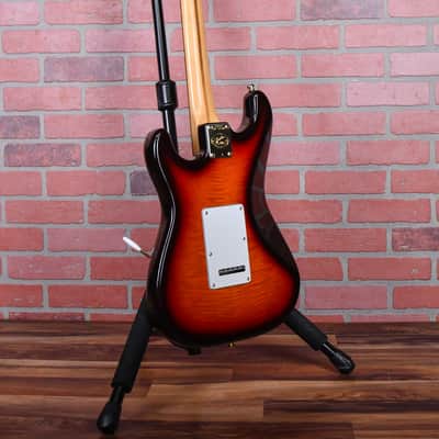 Fender 50th Anniversary Limited Edition American Standard Strat Flame Maple Top & Back Antique Burst #2377 1996 w/OHSC image 8