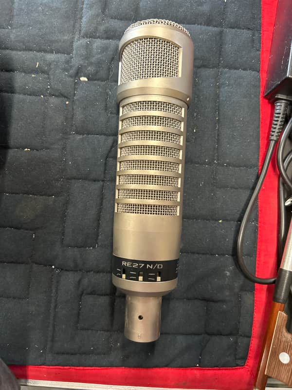 Electro-Voice RE27N/D Cardioid Dynamic Microphone with Neodymium Element 1980 - Present - Satin Nickel image 1