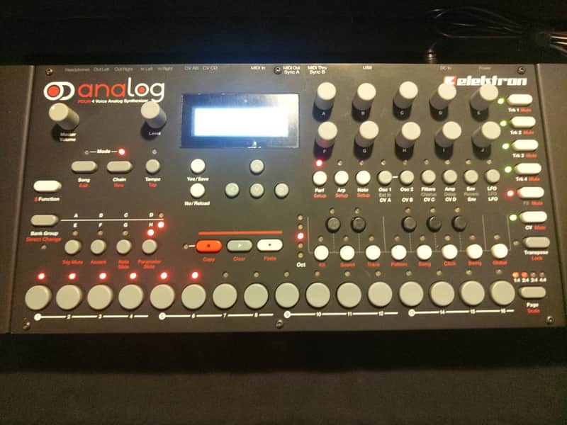 Elektron Analog Four 4-Voice Analog Synthesizer | Reverb