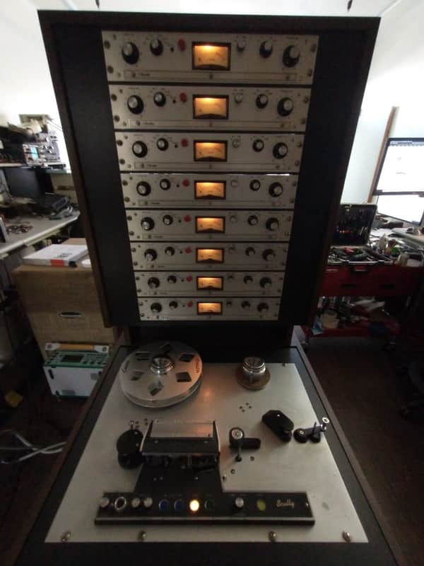 Scully 284-8 vintage Analog Studio 1" 8-track Tape Recorder 1968 image 1