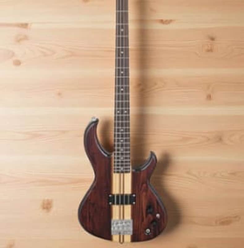Aria SB-700-WA Aria Pro II Ash Electric Bass - Walnut image 1