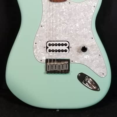 Fender Limited Edition Tom DeLonge Stratocaster, Rosewood FB, Surf Green, w/Bag image 6