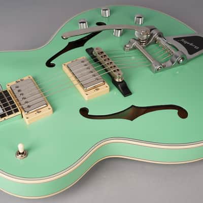Hofner Thin President E2 - 2009 - Germany - Surf Green w/OHSC image 12