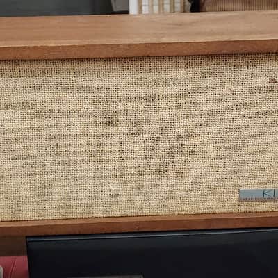 KLH Model Eleven Phonograph Record Player Turntable & Speakers image 8