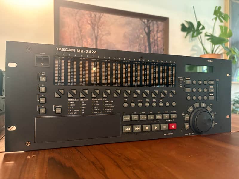 Tascam MX-2424 v3.12 Complete System | IF-AN24 + IF-AD24 | 4x Avid RS73 Drives | Tested Bild 1