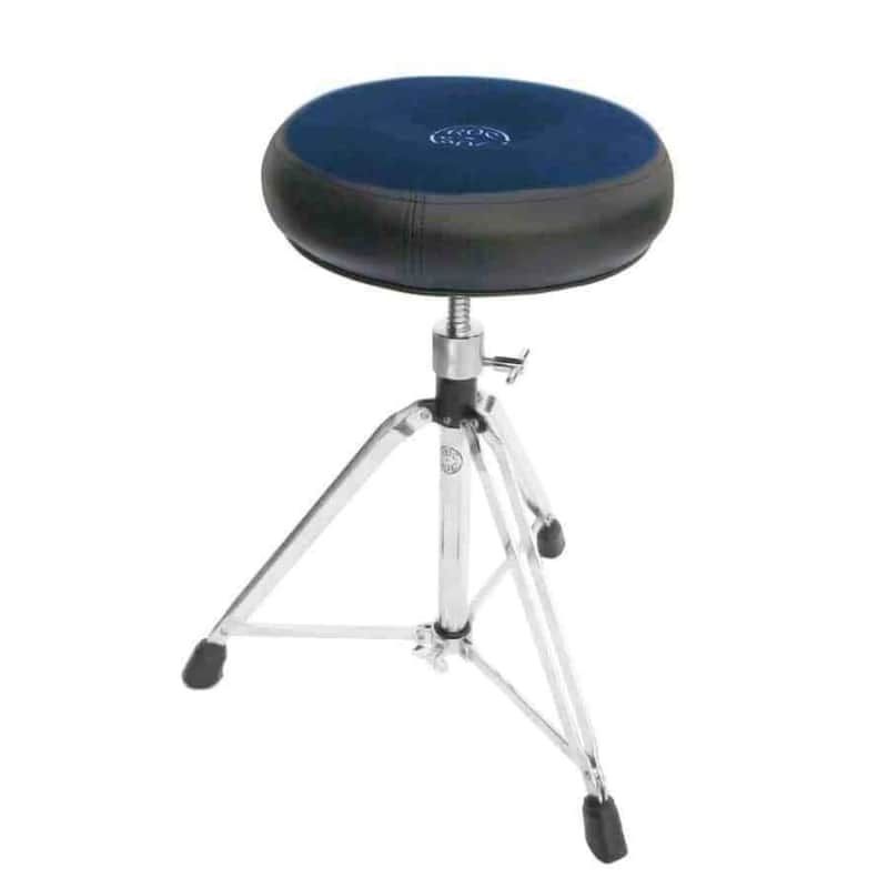 Roc-N-Soc Hydraulic Round Drum Throne Blue image 1