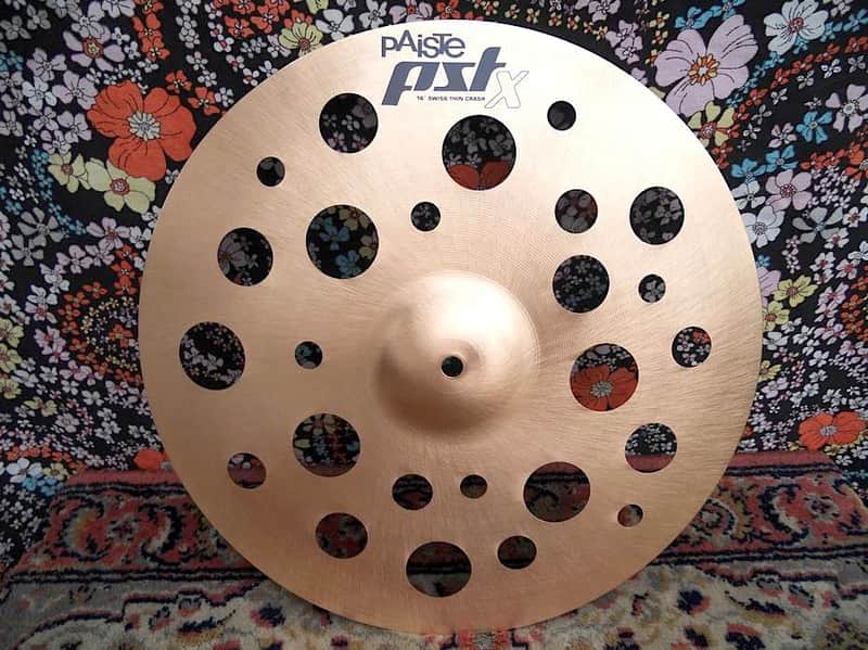 PAISTE PSTX 16" Swiss Crash. Nuovo. image 1