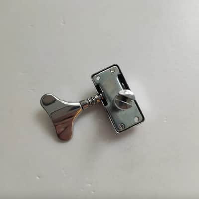 Chrome 4R Open Gear Bass Tuning Pegs Machine Heads image 3