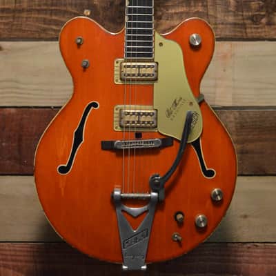 Gretsch G6120DC Chet Atkins Nashville Double Cutaway Orange Stain 1964/1965 image 10