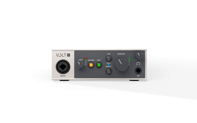 Universal Audio VOLT-1 USB Audio Interface for singers, songwriters, guitarists, livestreamers, +podcasters image 1
