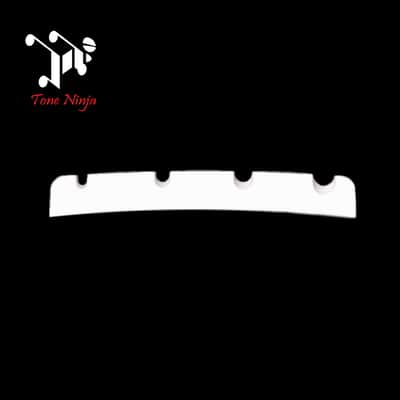 Genuine Tone Ninja Slotted 4-String J-Bass Nut White NUT-103-W1 image 3