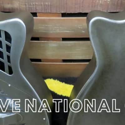 National Reso-Phonic 2025 T-14 Cutaway Tricone Weathered Steel 14 Fret - IN STOCK NOW! image 11