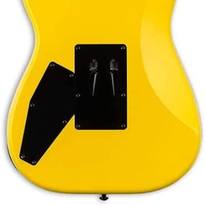 ESP LTD George Lynch GL-200MT Electric Guitar, Yellow Tiger Stripes Finish image 4