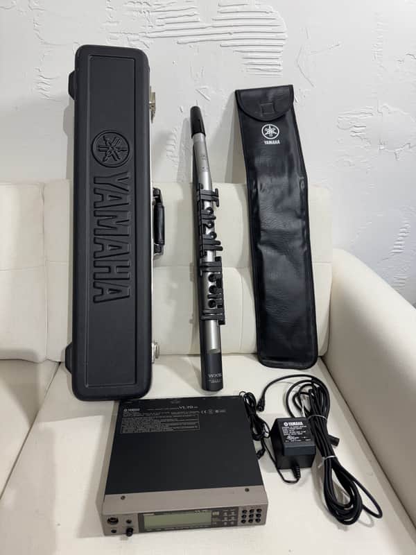 Immagine Yamaha WX5 Wind MIDI Controller + VL70-m w/ Patchman Turbo VL Chip - Complete Bundle - 1
