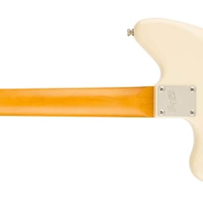 Squier J Mascis Jazzmaster Electric Guitar. Laurel FB, Vintage White image 10