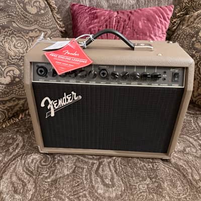 Fender Acoustasonic 40 2-Channel 40-Watt 2x6.5" Acoustic Guitar Amp 2017 - Present - Brown image 5