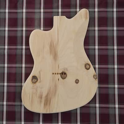 Woodtech Routing - 2 pc. Character Eastern White Pine Telemaster Body - Unfinished image 2