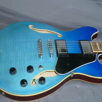 Ibanez Artcore AS73FM-AZG 2022 Azure Gradiation image 1