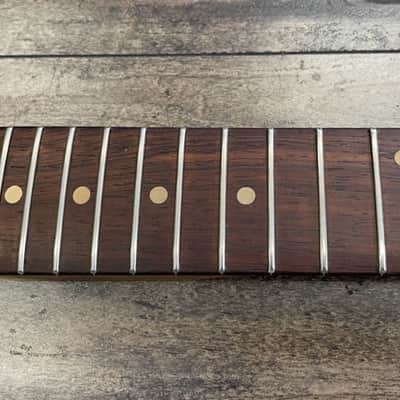 Vintage 1961 Fender Slab Board Brazilian Rosewood Stratocaster Neck image 12