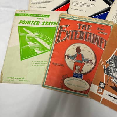 Lot of 17 Old Vintage Organ Books & Sheet Music Creative Organist, Moonlight Cocktails, Solo, Modern image 7