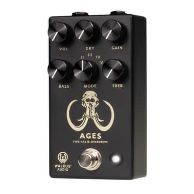 Walrus Audio Ages Five-State Overdrive Pedal - Black image 3