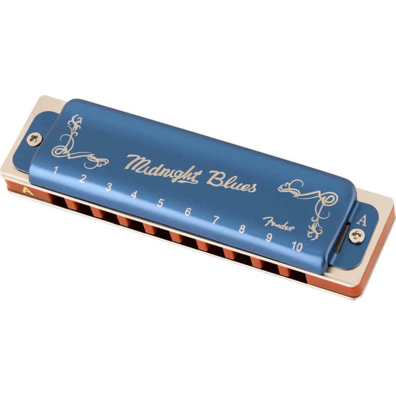 Fender Midnight Blues Diatonic Harmonica - Key of A image 1