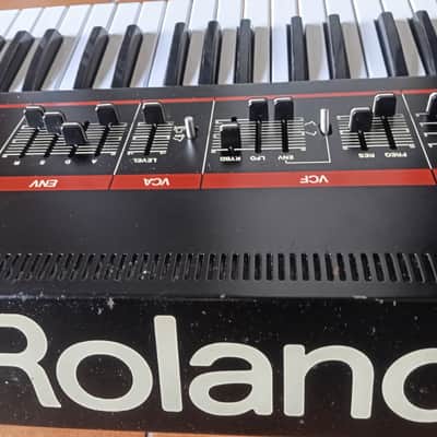 Roland Juno-60 61-Key Polyphonic Synthesizer 1982 - 1984 - Black image 5