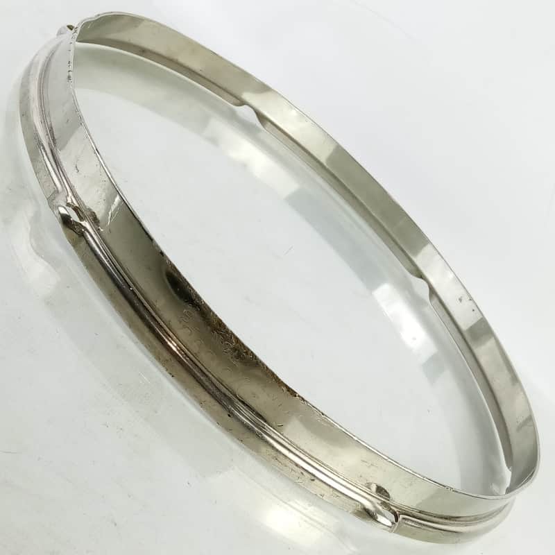 Slingerland 13″ Radio King- Tom Drum Rim/Hoop Nickel-BRASS Dou…