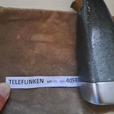 Telefunken / Senheiser MD21 1950's - 1960's vintage microphone image 6