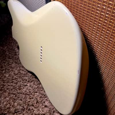 Relic Fender Telemaster Body Alder Vintage Aged Olympic White Offset Telecaster Nitrocellulose 😍 image 13