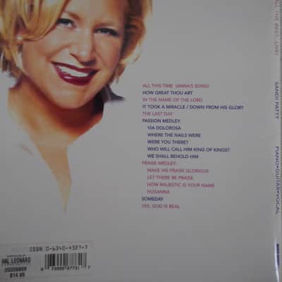Hal Leonard Sandi Patty "All The Best Live!" Songbook 2002 image 2