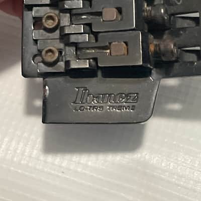 1990's Korean Ibanez RG Series LO-TRS II Black Floyd Rose Tremolo Bridge Vibrato image 13