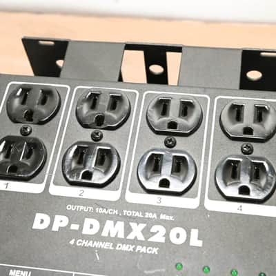 Elation DP-DMX20L 4-Channel DMX Dimmer/Switch Pack CG014AG image 3