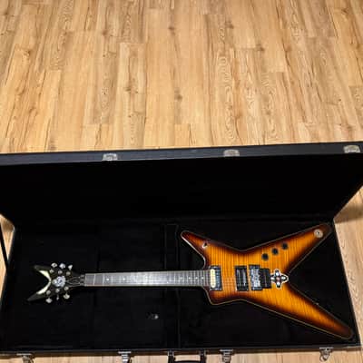 Dean Dimebag Darrell Far Beyond Driven Tribute ML Tobacco / Brazilia Burst w/ Hardshell Case image 9