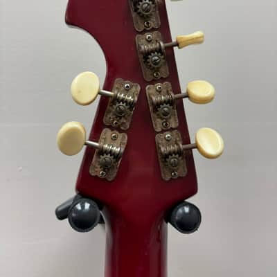 Teisco Del Rey E-120 1960s - Wine Red image 9