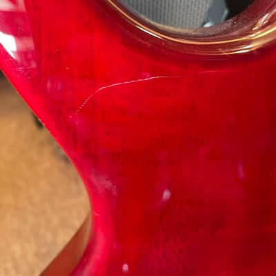 Ibanez BTB Quilted maple red image 8
