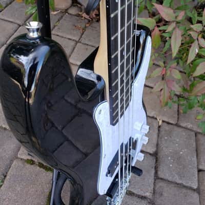 Pairadice Musician’s Supply Co. Black PJ Bass Guitar image 11
