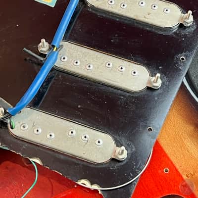 Burns London Split Sonic from 1964 in red-sunburst finish "Made in England" image 14