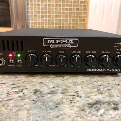 Mesa Boogie Subway D-350 Prototype Bass Amplifier image 1
