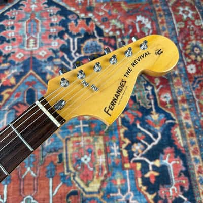 Fernandes Revival Series ‘76 Stratocaster RST50-W Olympic White Rosewood - 1980's image 3