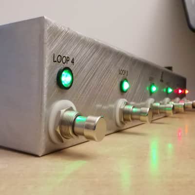 Loopmasters Loop Master 4-Channel Tuner Out Master Bypass switcher Looper Guitar Effect Pedal image 15