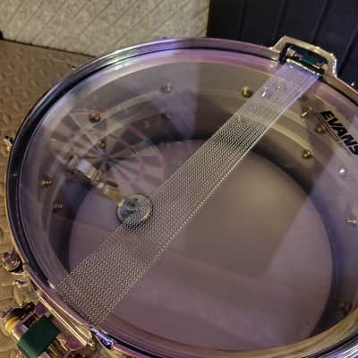 Vintage TAMA Mastercraft 8056 Steel Snare 1985/86 in Polished Mirror Chrome image 14