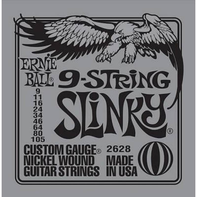 Ernie Ball EB 2628 9-String Slinky image 1