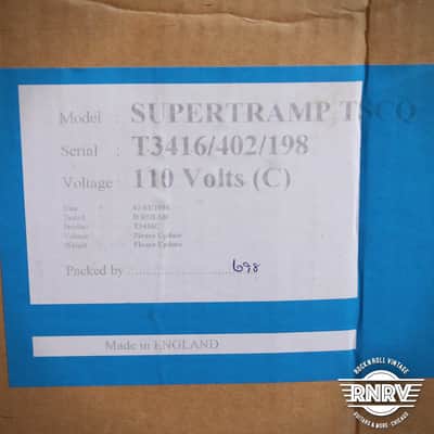 Trace Elliot Super Tramp Stereo Twin Quad Chorus 130-Watt 2x12 Combo UK Made MINT image 10