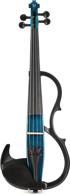 Yamaha Silent Series SV-200 Electric Violin - Blue image 1