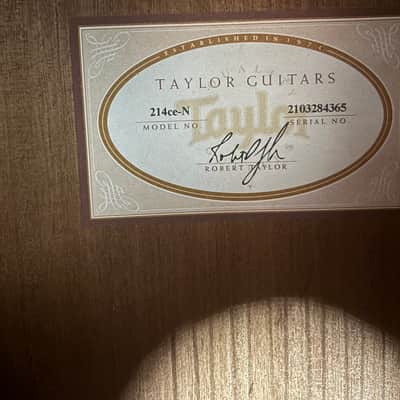 Taylor 214ce-N 2014 - Natural image 4
